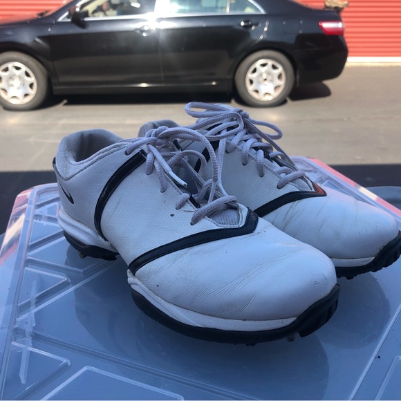 Nike Shoes Nike Air Embellish 4837910 Womens White Black Spike Golf
